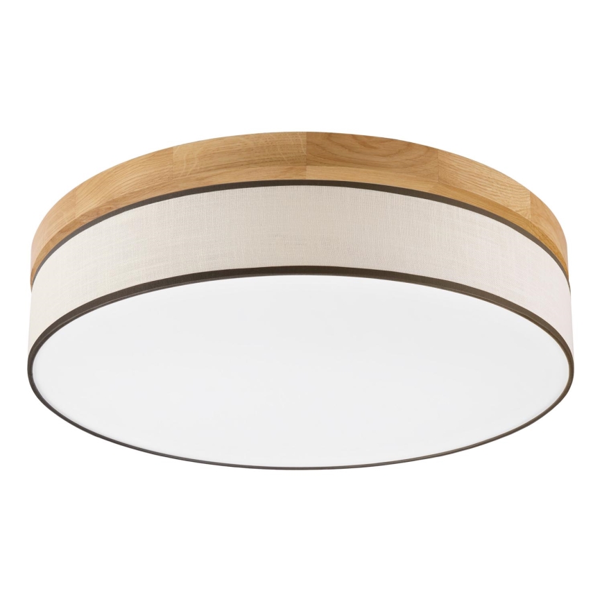 Brilagi - Luminária de Teto LED BELLADONNA LED/36W/230V diâmetro 50 cm creme/carvalho