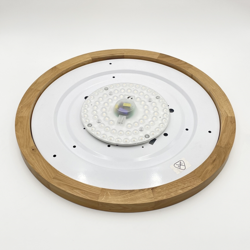 Brilagi - Luminária de Teto LED BELLADONNA LED/36W/230V diâmetro 50 cm creme/carvalho