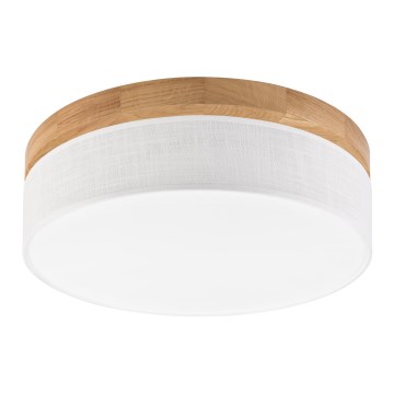 Brilagi - Luminária de teto LED BELLADONNA LED/36W/230V Ø 40 cm branca/cerne