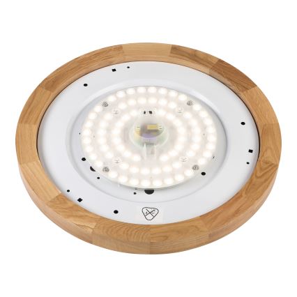 Brilagi - Luminária de teto LED BELLADONNA LED/36W/230V Ø 40 cm branca/cerne