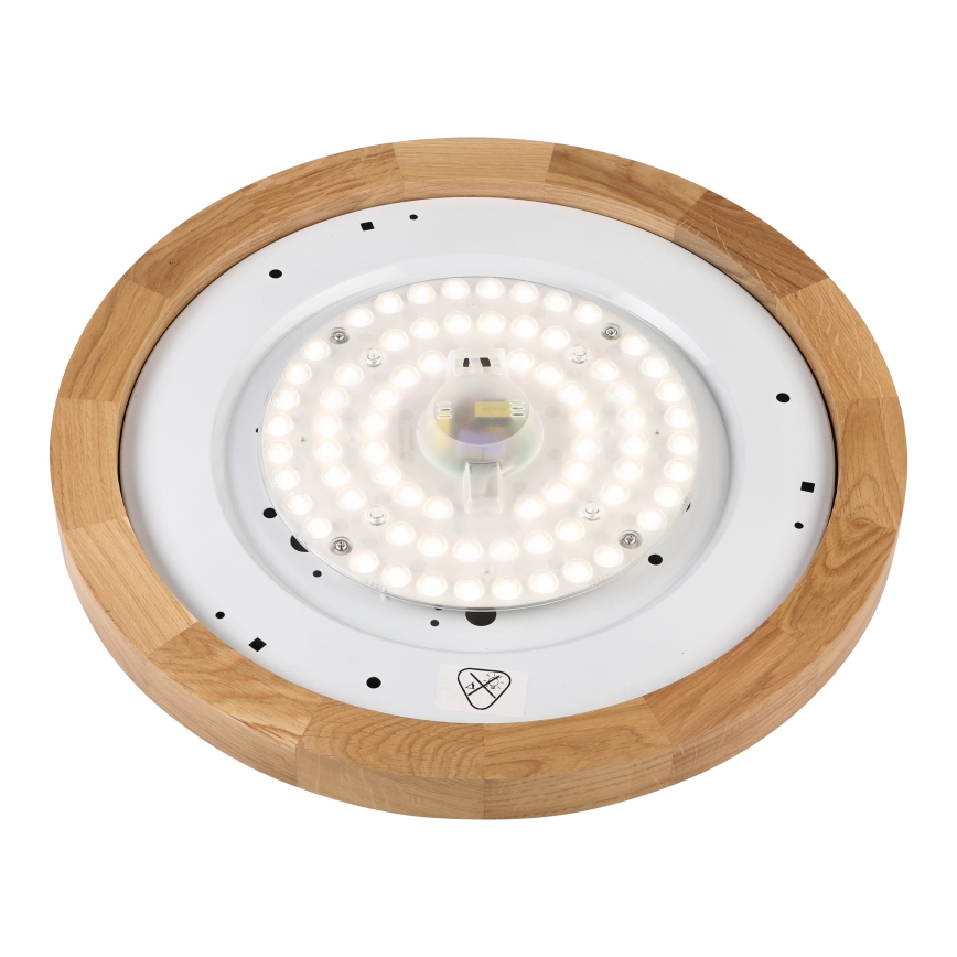 Brilagi - Luminária de teto LED BELLADONNA LED/36W/230V Ø 40 cm branca/cerne