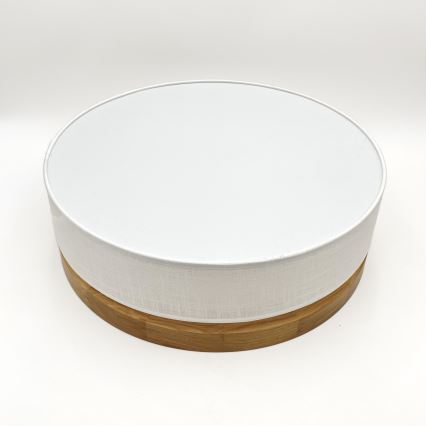 Brilagi - Luminária de teto LED BELLADONNA LED/36W/230V Ø 40 cm branca/cerne