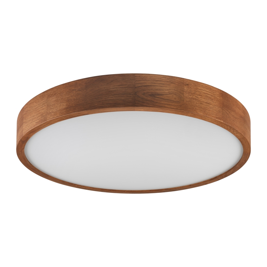 Brilagi - Luminária de teto LED CARVALHO 4xE27/60W/230V, acabamento carvalho/cerejeira, Ø 57,5 cm