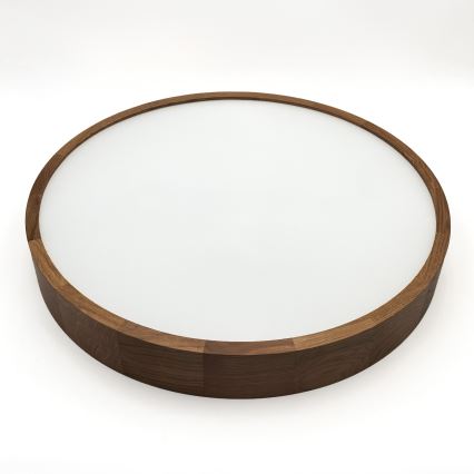 Brilagi - Luminária de teto LED CARVALHO 4xE27/60W/230V, acabamento carvalho/cerejeira, Ø 57,5 cm