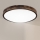 Brilagi - Luminária de teto LED CARVALHO SLIM SMOKEY LED/36W/230V, carvalho, diâmetro 47,5 cm