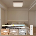 Brilagi - Luminária de teto LED dimável para banheiro FRAME SMART LED/24W/230V 30x30 cm 3000-6000K IP44 branca + controlo remoto