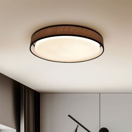 Brilagi - Luminária de teto LED dimável PILAR LED/48W/230V 3000-6500K diâmetro 43 cm + controlo remoto