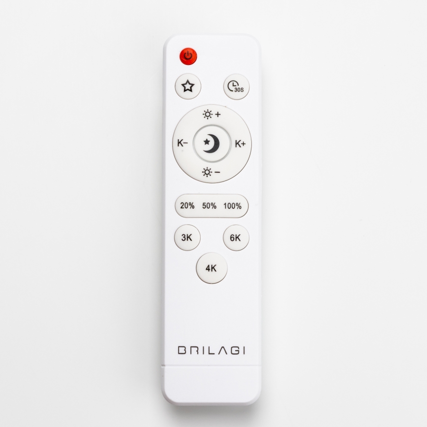 Brilagi - Luminária de teto LED regulável PINE LED/60W/230V Ø 52 cm 3000-6500K + controlo remoto