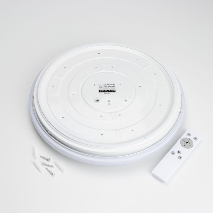 Brilagi - Luminária de teto LED dimmerizável OPAL LED/24W/230V 3000/4000/6500K + controlo remoto