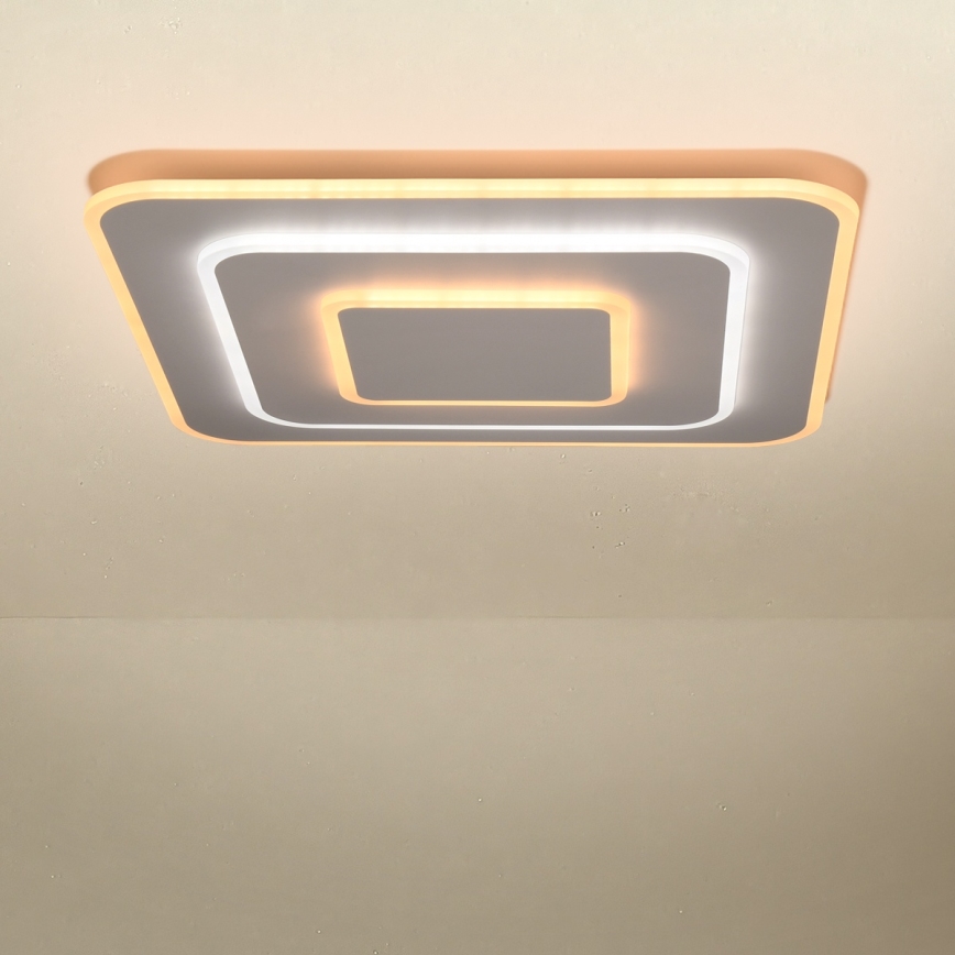 Brilagi - Luminária de teto LED dimmerizável MODERN LED/72W/230V 2700-6500K 46,6x46,6 cm + controlo remoto