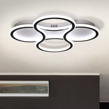 Brilagi - Luminária de teto LED dimmerizável ORELLI LED/53W/230V 3000/4000/6000K + comando à distância