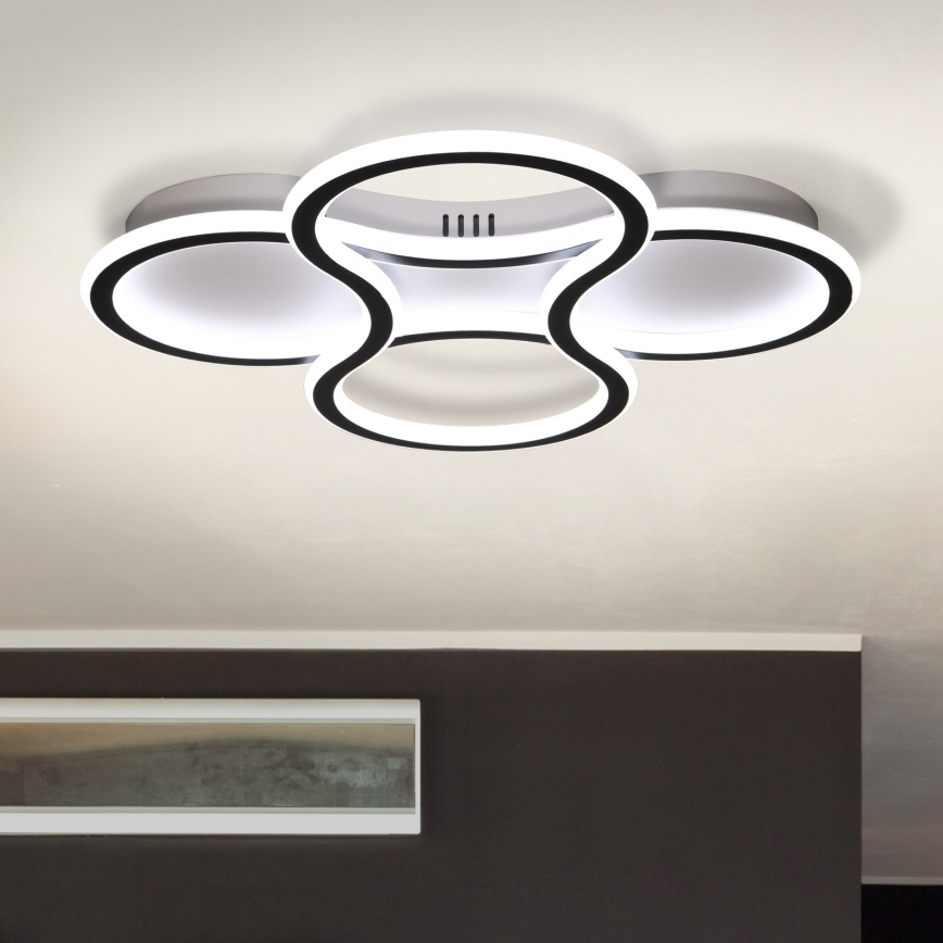 Brilagi - Luminária de teto LED dimmerizável ORELLI LED/53W/230V 3000/4000/6000K + comando à distância