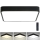 Brilagi - Luminária de teto LED dimmerizável POOL LED/48W/230V 3000-6000K 50x50 cm preta + comando à distância
