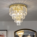 Brilagi - Luminária de teto LED em cristal JEWEL 6xG9/42W/230V, diâmetro 50 cm