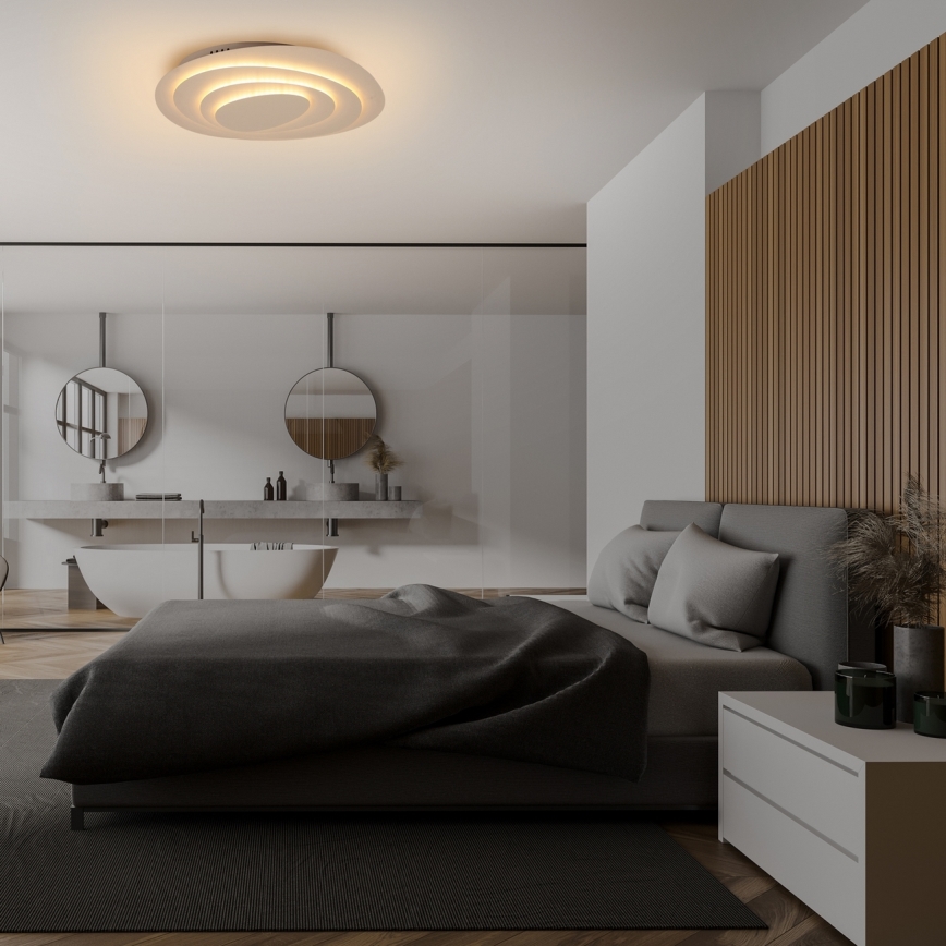 Brilagi - Luminária de teto LED dimmerizável MODERN MINI LED/65W/230V 3000/4000/6000K 41x34,3 cm + comando à distância