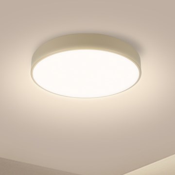 Brilagi - Luminária de Teto LED POOL LED/36W/230V 3000/4500/6000K diâmetro 30 cm bege
