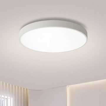 Brilagi - Luminária de teto LED regulável POOL LED/60W/230V 3000-6000K diâmetro 60 cm branca + controlo remoto