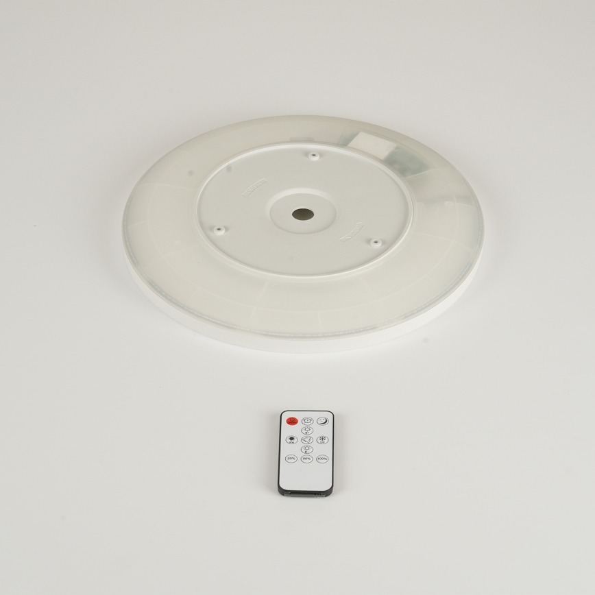 Brilagi - Luminária de teto LED dimmerizável ULTRA SLIM LED/18W/230V 2700-6500K diâmetro 30 cm branca + controlo remoto
