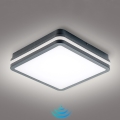 Brilagi - Luminária LED Exterior com Sensor de Movimento BENE LED/24W/230V 26x26 cm antracite IP54
