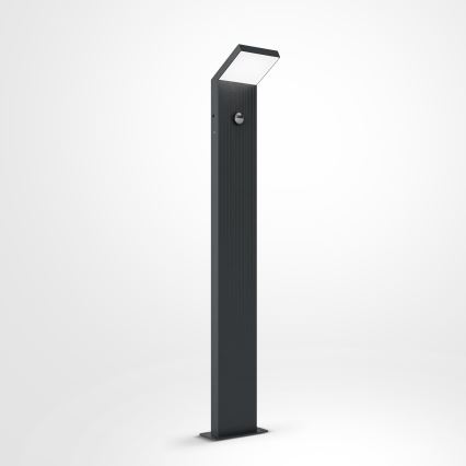 Brilagi - Luminária exterior LED com sensor RIANO LED/8W/230V antracite IP65