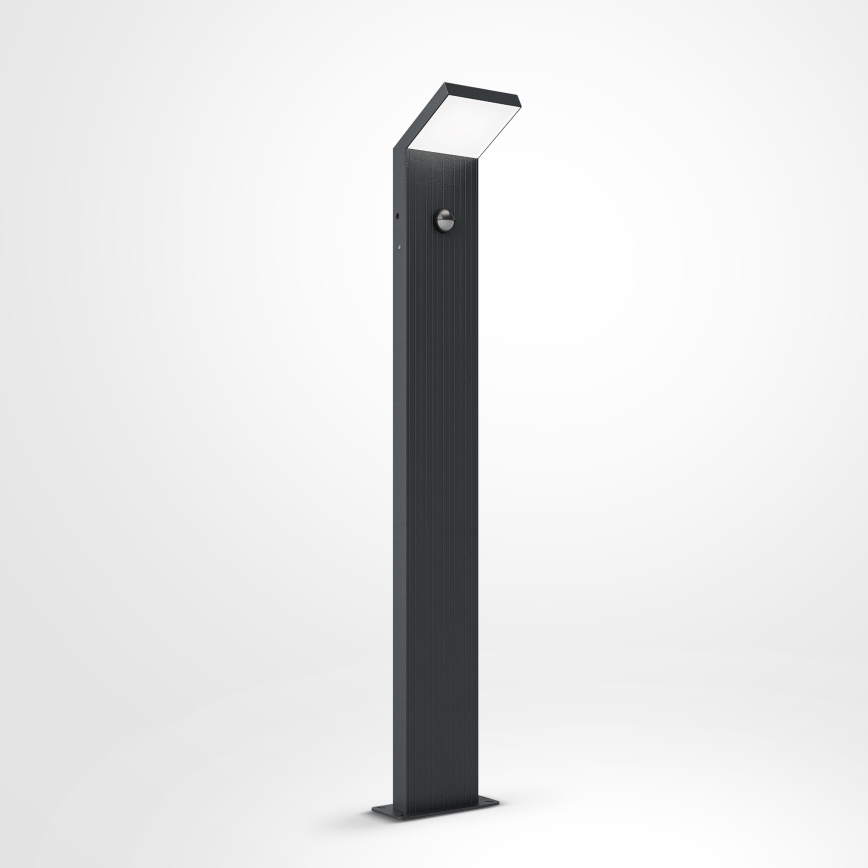 Brilagi - Luminária exterior LED com sensor RIANO LED/8W/230V antracite IP65