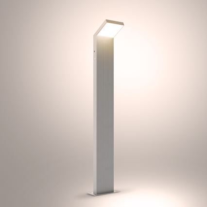 Brilagi - Luminária LED Externa RIANO LED/8W/230V Prata IP65