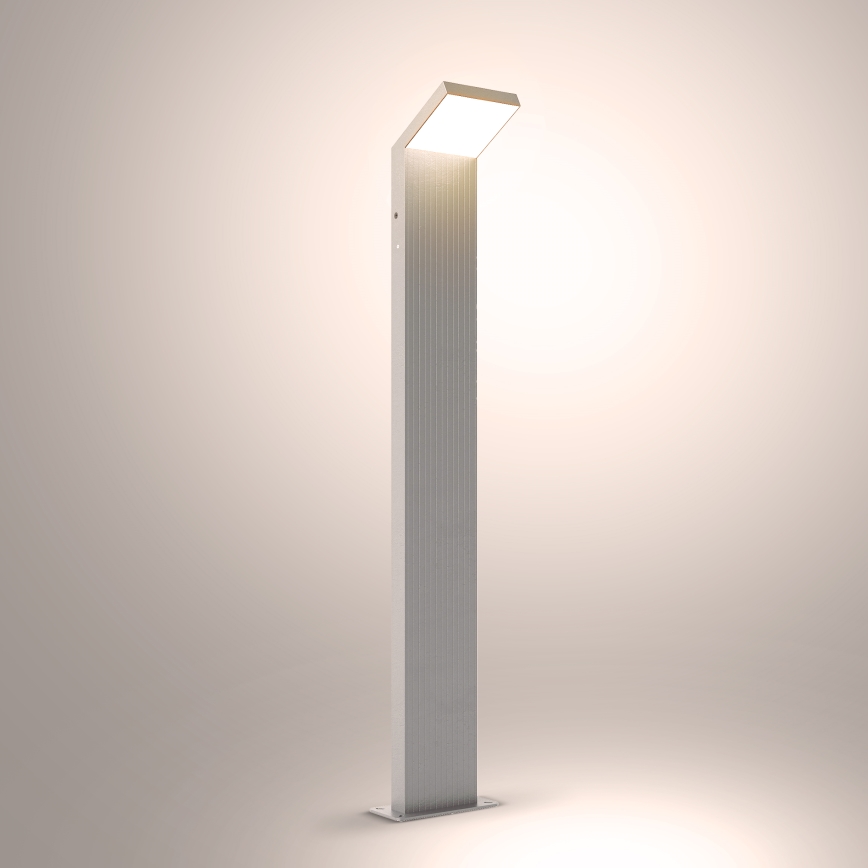 Brilagi - Luminária LED Externa RIANO LED/8W/230V Prata IP65