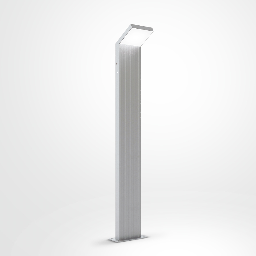 Brilagi - Luminária LED Externa RIANO LED/8W/230V Prata IP65