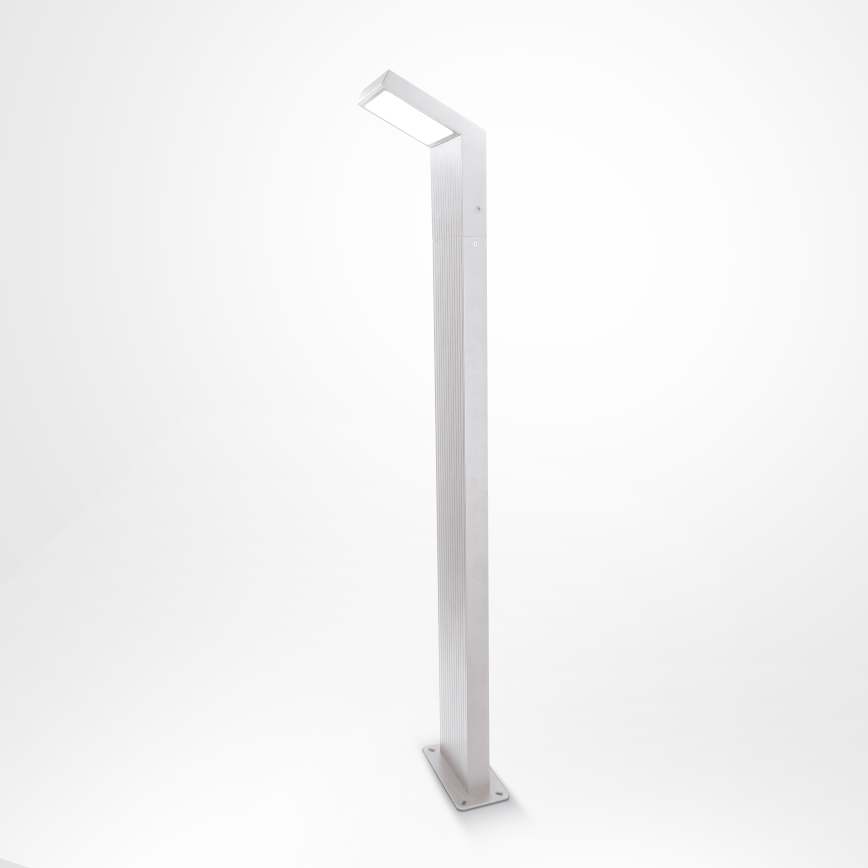 Brilagi - Luminária LED Externa RIANO LED/8W/230V Prata IP65
