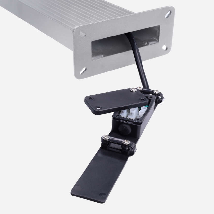 Brilagi - Luminária LED Externa RIANO LED/8W/230V Prata IP65