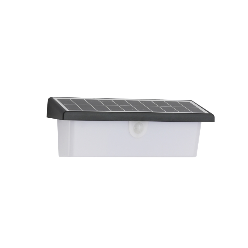 Brilagi - Luminária de parede solar LED com sensor SUN RAY LED/6W/3,7V 2200 mAh IP44