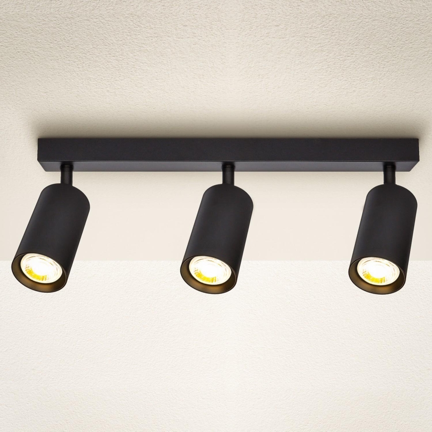 Brilagi - Luminária spot LED dimerizável SELE 3xGU10/6,5W/230V 2700-6500K preta