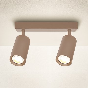 Brilagi - Luminária spot SELE 2xGU10/30W/230V bege