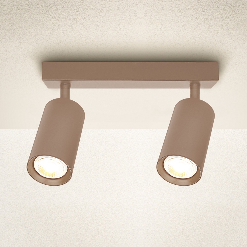 Brilagi - Luminária spot SELE 2xGU10/30W/230V bege