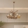 Brilagi - Lustre com corrente DEER 6xE14/10W/230V diâmetro 80 cm