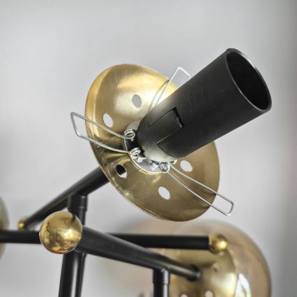 Brilagi - Lustre de tecto aplicado MALIVA 3xE14/15W/230V dourado