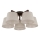 Brilagi - Lustre de tecto de montagem superficial LATTE 5xE27/60W/230V pinho/creme