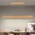 Brilagi - Lustre LED dimerizável suspenso por cabo SLIMLINE LED/40W/230V 3000–6000K acabamento em carvalho + comando remoto