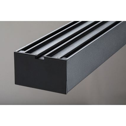 Brilagi - Lustre LED suspenso por cabo AXIS LED/30W/230V preto