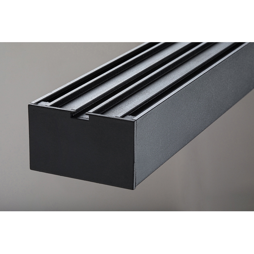 Brilagi - Lustre LED suspenso por cabo AXIS LED/30W/230V preto