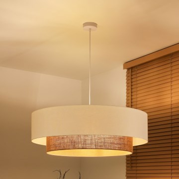 Brilagi - Lustre LED suspenso por cabo Estilo Boho 3xE27/15W/230V Ø 80 cm