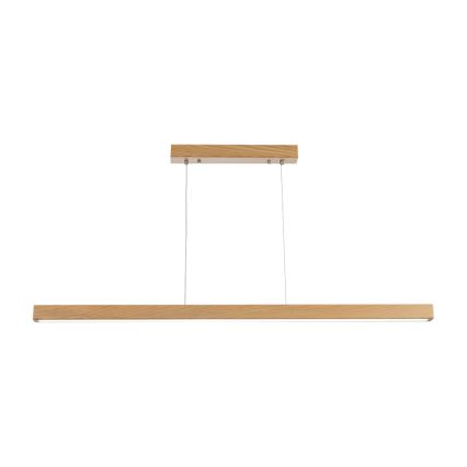 Brilagi - Lustre LED suspenso por cabo OAK LED/30W/230V 3000/4500/6000K carvalho