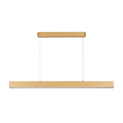 Brilagi - Lustre LED suspenso por cabo SLEEKLINE LED/40W/230V 3000/4500/6000K acabamento em carvalho