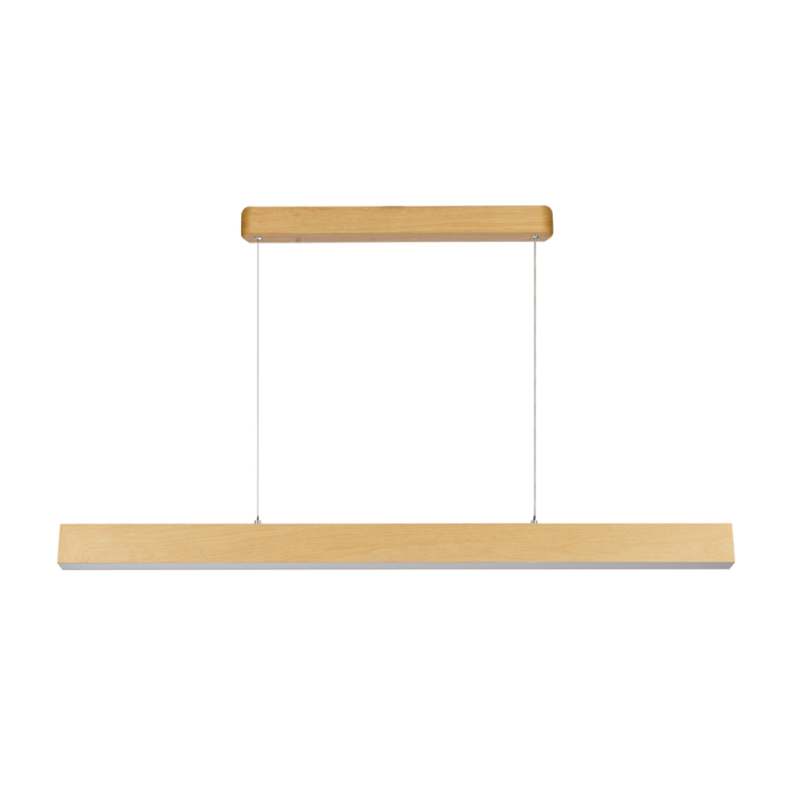 Brilagi - Lustre LED suspenso por cabo SLEEKLINE LED/40W/230V 3000/4500/6000K acabamento em carvalho