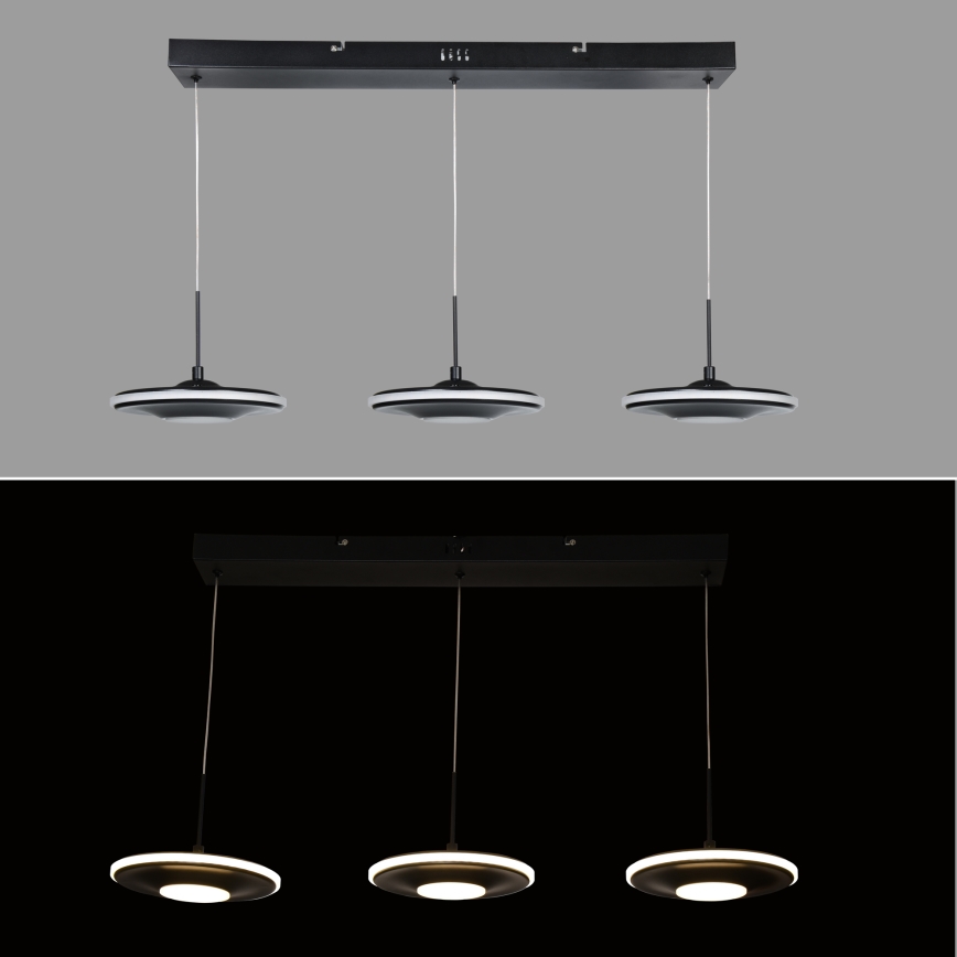 Brilagi - Lustre LED suspenso por cabo VERANO 3xLED/15W/230V