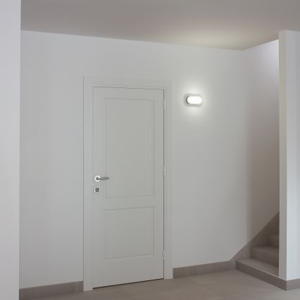 Brilagi - Luz industrial de teto LED SIMA LED/12W/230V IP65 preto antigo