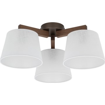 Brilagi - Plafon LATTE 3xE27/60W/230V pinho/branco