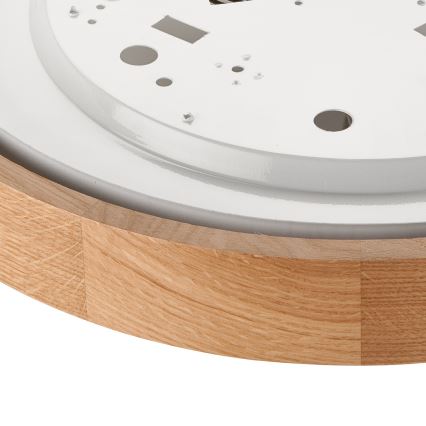 Brilagi - Luminária de Teto LED CARVALHO 2xE27/60W/230V carvalho diâmetro 37,5 cm