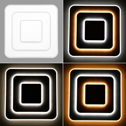 Brilagi - Luminária de teto LED dimmerizável MODERN LED/72W/230V 2700-6500K 46,6x46,6 cm + controlo remoto