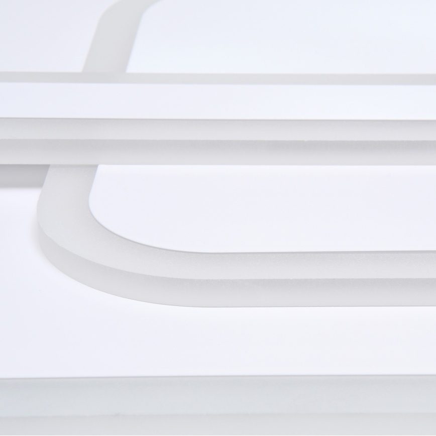 Brilagi - Luminária de teto LED dimmerizável MODERN LED/80W/230V 2700-6500K 52,5x52,5 cm + controlo remoto